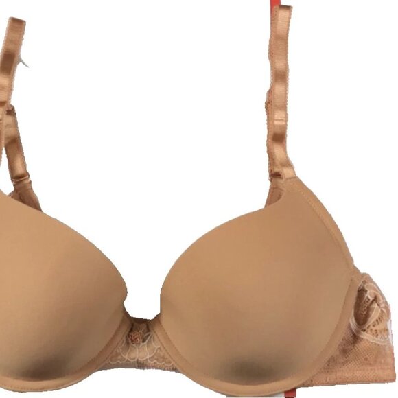 Skarlett Blue Mocha Brown Full Coverage Underwired Lace Bra 34B - Picture 8 of 8